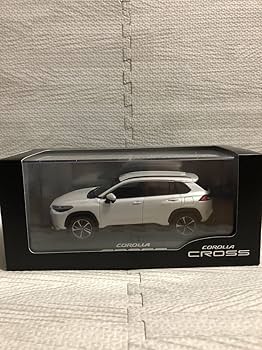 1/30COROLLA CROSS ホワイト ミニカー 1:30 Toyota Corolla Cross Color Sample Mini Car Platinum
